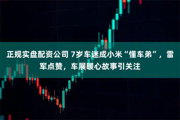 正规实盘配资公司 7岁车迷成小米“懂车弟”，雷军点赞，车展暖心故事引关注